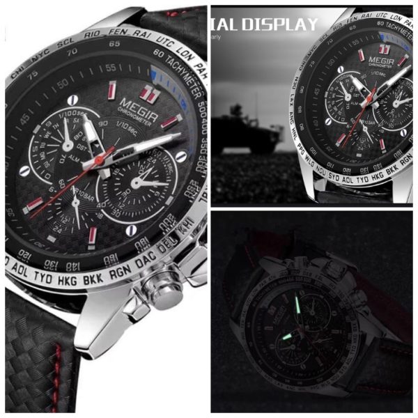 Ručni kvarcni sat-Megir