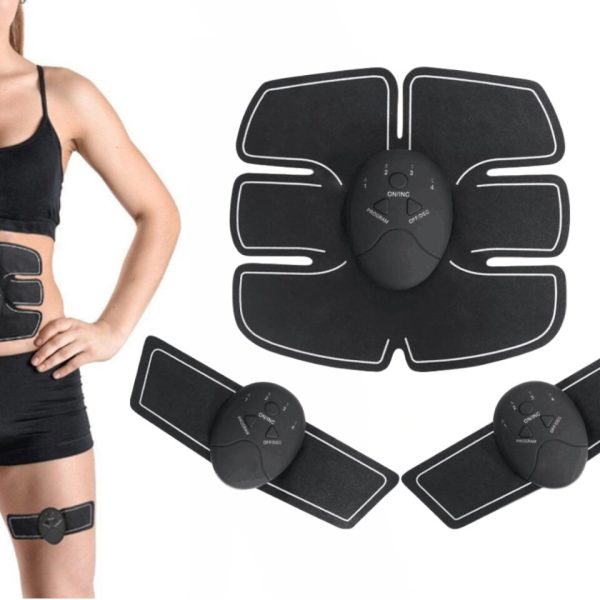 Električni stimulator mišića EMS trener 3in1 ABS pojas za stimulaciju mišića